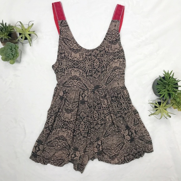 Billabong Pants - BILLABONG Tribal Boho Festival Romper